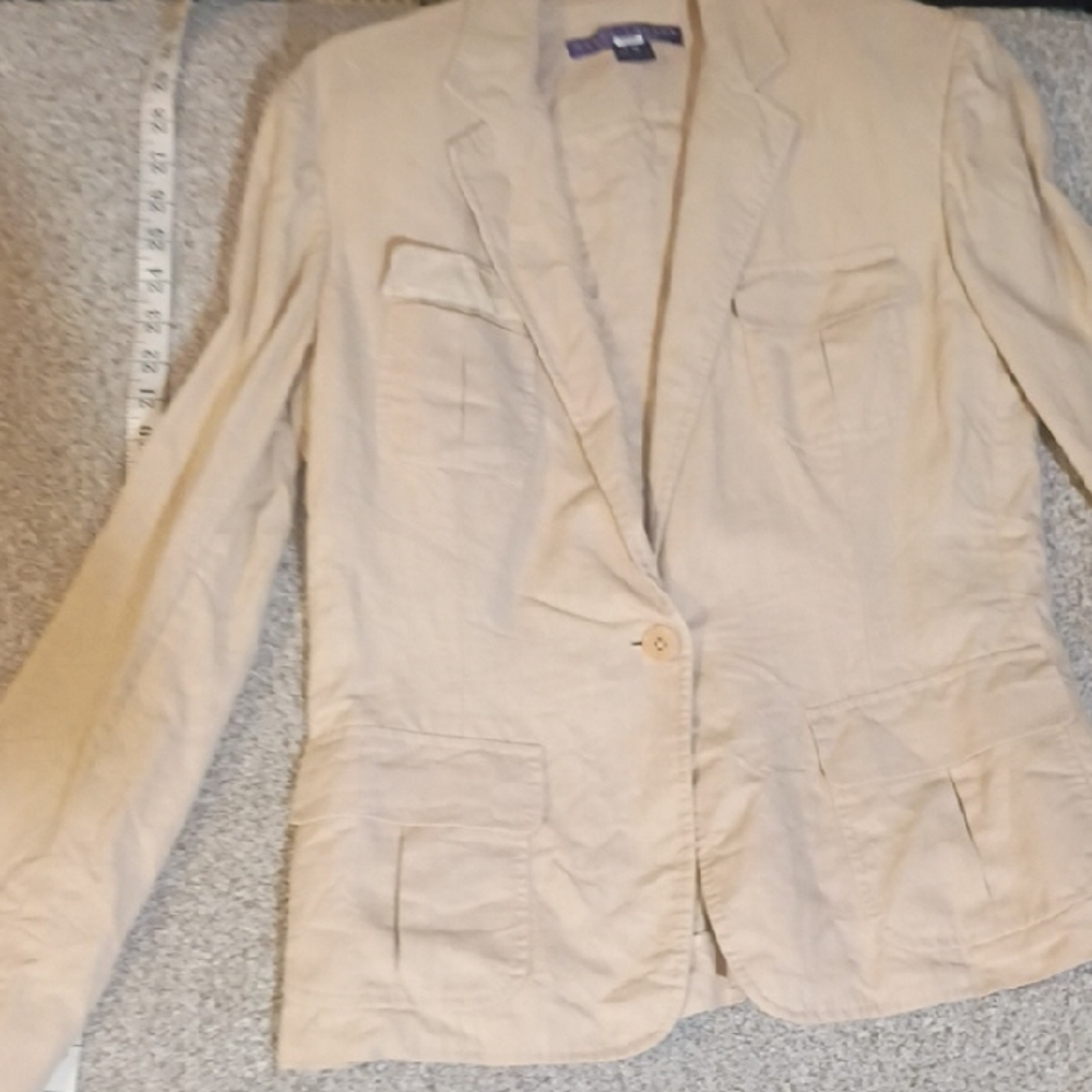 Women's Tan Blazer